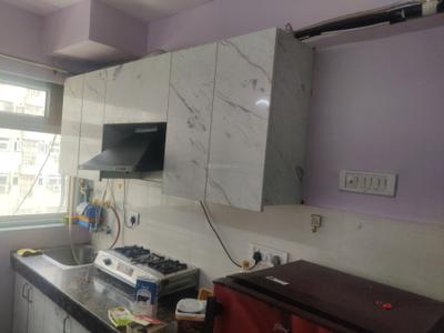 Kitchen Image of 369 Sq.ft 1 RK Studio for rent in DLF Capital Greens, Karampura New Delhi for Rs. 20000