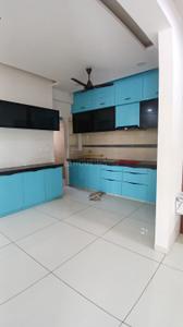 Kitchen Image of 1150 Sq.ft 3 BHK Apartment / Flat for rent in Harni Vadodara for Rs. 25000