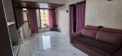 Hall Image of 670 Sq.ft 2 BHK Apartment / Flat for rent in Airoli Navi Mumbai for Rs. 52000