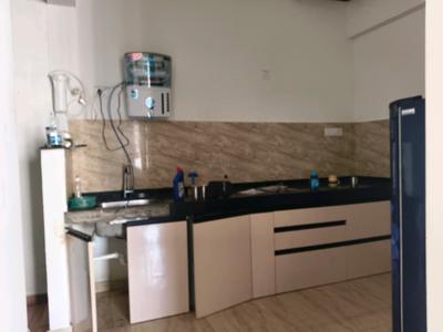 Kitchen Image of 980 Sq.ft 2 BHK Apartment / Flat for rent in VTP Belair, Mahalunge Pune for Rs. 35000