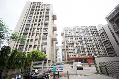 Image of 845 Sq.ft 2 BHK Apartment / Flat for sale in Sun Rising Homes, Gota, Ahmedabad for Rs. 5200000