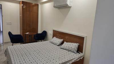 Bedroom Image of 630 Sq.ft 1 RK Apartment / Flat for rent in Karolan Ka Barh Jaipur for Rs. 14499