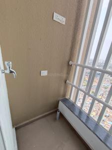 Balcony Image of 1000 Sq.ft 2 BHK Apartment / Flat for rent in Runwal The Central Park, Chinchwad Pune for Rs. 36000