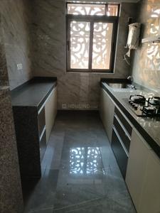 Kitchen Image of 729 Sq.ft 2 BHK Apartment / Flat for rent in Tharwani Majestic Towers Phase I, Kalyan West Kalyan for Rs. 32000