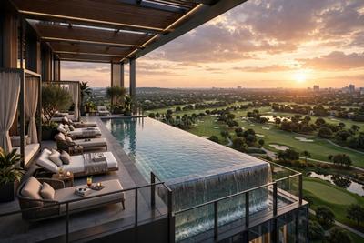 Balcony Image of 2160 Sq.ft 3 BHK Apartment / Flat for sale in Yeida Greater Noida for Rs. 18977760