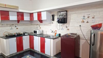 Kitchen Image of 1100 Sq.ft 2 BHK Builder Floor for rent in Hulimavu Bengaluru for Rs. 28000
