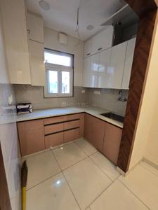 Kitchen Image of 607 Sq.ft 2 BHK Builder Floor for sale in Laxmi Nagar New Delhi for Rs. 6500000