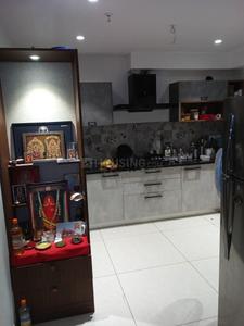 Kitchen Image of 1275 Sq.ft 2 BHK Apartment / Flat for rent in Aparna Sarovar Zenith, Nallagandla Hyderabad for Rs. 45000