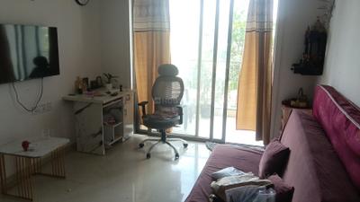 Living Room Image of 650 Sq.ft 1 BHK Apartment / Flat for sale in Rohan Abhilasha, Wagholi Pune for Rs. 4500000