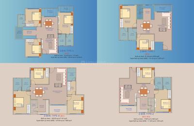 Image of 1772 Sq.ft 3 BHK Apartment / Flat for sale in Aadish Iris Kanak Isbt, Sukhliya, Indore for Rs. 10543400