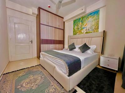 Bedroom Image of 1475 Sq.ft 3 BHK Apartment / Flat for rent in Omaxe The Palace, Gomti Nagar Lucknow for Rs. 55000