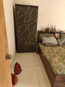 Bedroom Image of 900 Sq.ft 2 BHK Apartment / Flat for rent in Shashvat Eternia, Tragad Ahmedabad for Rs. 22000