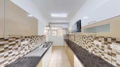 Kitchen Image of 1216 Sq.ft 2 BHK Apartment / Flat for sale in Prestige Lakeside Habitat, Gunjur Village Bengaluru for Rs. 22100000
