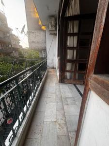 Balcony Image of 1000 Sq.ft 1 BHK Apartment / Flat for rent in Heritage, Hauz Khas New Delhi for Rs. 55000