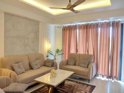 Living Room Image of 3300 Sq.ft 4 BHK Builder Floor for rent in DLF Phase 4 Gurgaon for Rs. 130000