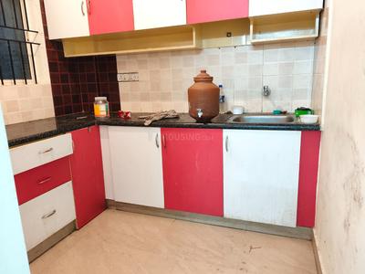 Kitchen Image of 600 Sq.ft 1 BHK Apartment / Flat for rent in Kaggadasapura Bengaluru for Rs. 18000