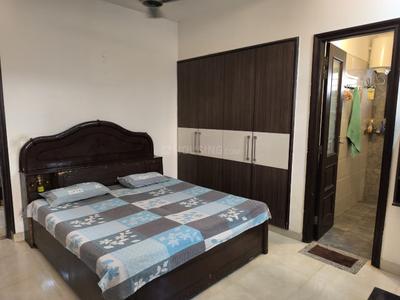 Bedroom Image of 1100 Sq.ft 1 RK Builder Floor for rent in Sector 21D Faridabad for Rs. 17000