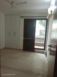 Bedroom Image of 2000 Sq.ft 3 BHK Builder Floor for rent in Hauz Khas New Delhi for Rs. 100000