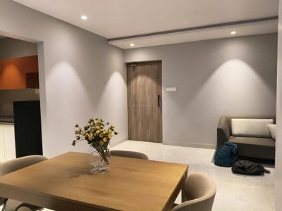 Living Room Image of 1150 Sq.ft 2.5 BHK Apartment / Flat for rent in Concrete Sai Swayam, Chembur Mumbai for Rs. 95000