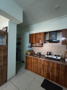 Kitchen Image of 800 Sq.ft 2 BHK Apartment / Flat for rent in Regalia Orane, Ghuma Ahmedabad for Rs. 23000
