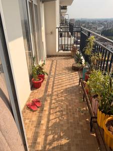 Balcony Image of 1600 Sq.ft 3 BHK Apartment / Flat for rent in Omaxe The Palace, Gomti Nagar Lucknow for Rs. 60000