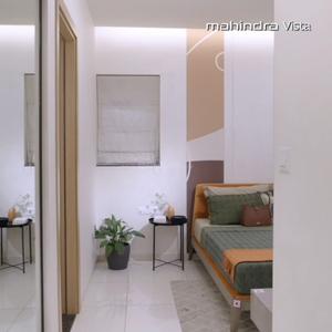 Bedroom Image of 432 Sq.ft 1 RK Apartment / Flat for sale in Mahindra Vista, Kandivali East Mumbai for Rs. 15000000