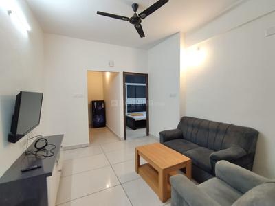 Hall Image of 550 Sq.ft 1 BHK Apartment / Flat for rent in Nagavara Bengaluru for Rs. 25000
