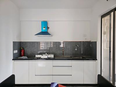 Kitchen Image of 930 Sq.ft 2 BHK Apartment / Flat for sale in Wellington at Pride World City, Charholi Budruk Pune for Rs. 8200000