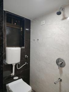 Common Bathroom Image of 675 Sq.ft 1 BHK Apartment / Flat for rent in Ace Homes, Kasarvadavali Thane for Rs. 16500