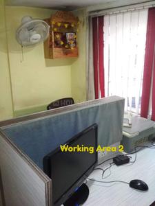 Bedroom Image of 350 Sq.ft 1 RK Apartment / Flat for rent in Green Terrace, Adajan Surat for Rs. 25000