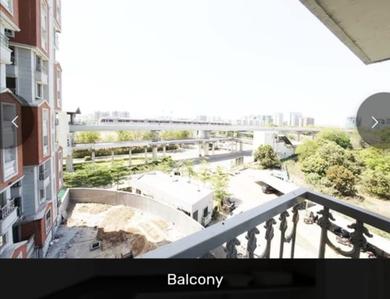Balcony Image of 2235 Sq.ft 3 BHK Apartment / Flat for sale in Devsiddhi Felicia, Randesan Gandhinagar for Rs. 8300000