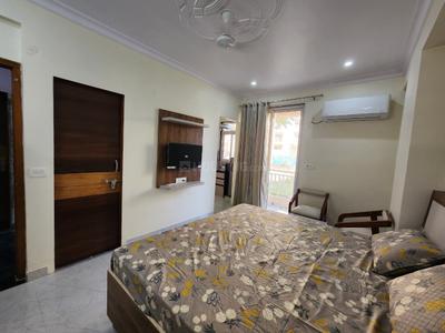 Bedroom Image of 590 Sq.ft 1 RK Studio for rent in Jagatpura Jaipur for Rs. 16000