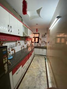 Kitchen Image of 700 Sq.ft 2 BHK Builder Floor for rent in Paschim Vihar New Delhi for Rs. 30000