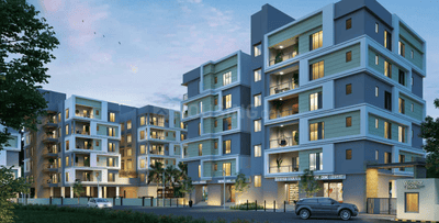 Image of 1901 Sq.ft 3 BHK Apartment / Flat for sale in Krishna Windsor Park, Sevoke Rd, Siliguri for Rs. 9885200