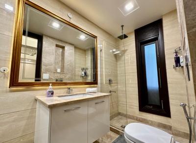 Bathroom Image of 1221 Sq.ft 2 BHK Apartment / Flat for rent in Abhyuday Abhuday Heights, Sherpura Bharuch for Rs. 14000