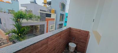 Balcony Image of 1800 Sq.ft 3 BHK Apartment / Flat for rent in Kalyan Nagar Bengaluru for Rs. 50500