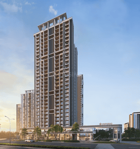 Image of 1048 Sq.ft 2 BHK Apartment / Flat for sale in Miracle Mark I, Wakad, Pune for Rs. 5600000