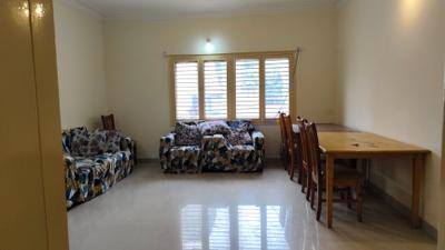 Living Room Image of 1050 Sq.ft 2 BHK Apartment / Flat for rent in Indira Nagar Bengaluru for Rs. 58000