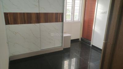 Bedroom Image of 1200 Sq.ft 2 BHK Builder Floor for rent in Mallathahalli Bengaluru for Rs. 25000