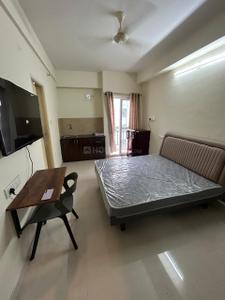 Bedroom Image of 350 Sq.ft 1 RK Apartment / Flat for rent in Kartik Nagar Bengaluru for Rs. 17000