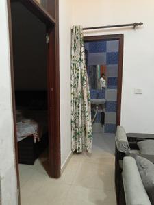 Hall Image of 720 Sq.ft 2 BHK Builder Floor for rent in Sector 19 Dwarka New Delhi for Rs. 30000