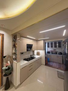 Kitchen Image of 1800 Sq.ft 3 BHK Apartment / Flat for rent in Redwood Avalon, Jagatpura Jaipur for Rs. 30000