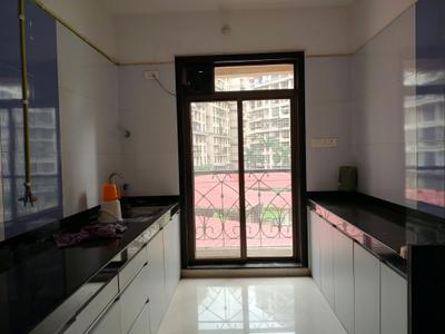 Kitchen Image of 1150 Sq.ft 2 BHK Apartment / Flat for rent in Rachana Enclave, Kharghar Navi Mumbai for Rs. 35000