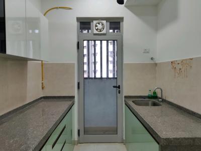 Kitchen Image of 620 Sq.ft 2 BHK Apartment / Flat for sale in Piramal Revanta Tower 4, Mulund West Mumbai for Rs. 19000000