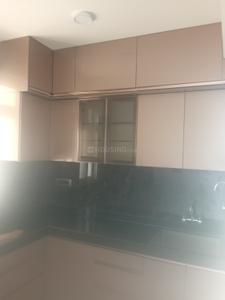 Kitchen Image of 1350 Sq.ft 3 BHK Apartment / Flat for rent in Vardhman Kings Court, Karni Vihar Jaipur for Rs. 35000