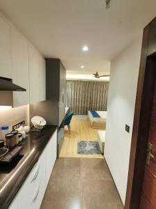 Kitchen Image of 555 Sq.ft 1 RK Studio for sale in Ametek Doon Square, Sahastradhara Road Dehradun for Rs. 6600000