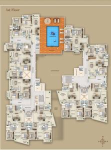 Image of 1632 Sq.ft 3 BHK Apartment / Flat for sale in Bariatu, Ranchi for Rs. 8900000