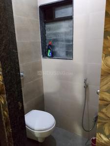 Bathroom Image of 650 Sq.ft 1 BHK Apartment / Flat for rent in Dynamic Crest Phase I Rimo Everest, Khidkali Thane for Rs. 22000