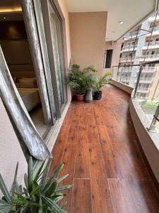 Balcony Image of 2901 Sq.ft 4 BHK Apartment / Flat for sale in Rishita Serenity, Sushant Golf City Lucknow for Rs. 36000000