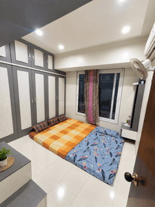 Bedroom Image of 940 Sq.ft 2 BHK Apartment / Flat for rent in Deepam CHS, Kopar Khairane Navi Mumbai for Rs. 43000